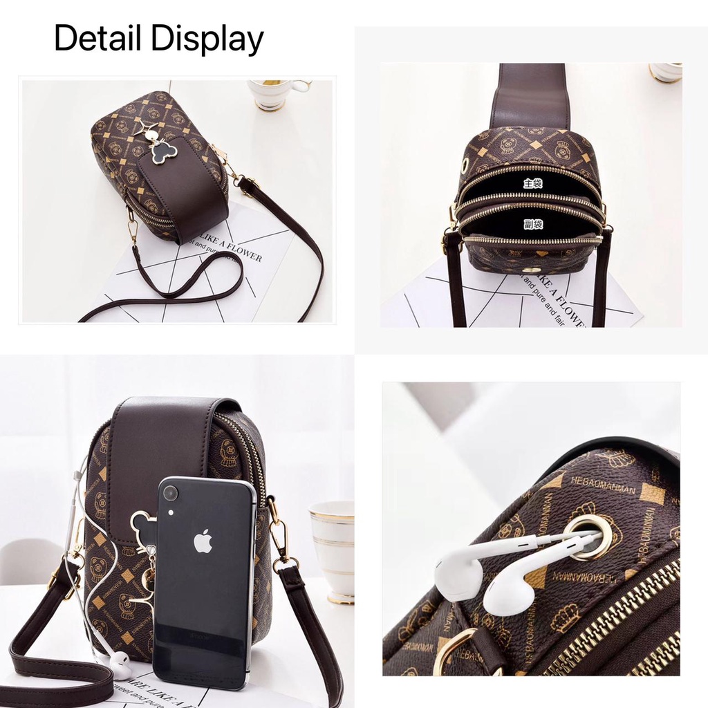 NEW Tas Selempang HANDPHONE Wanita Elegan High Quality Import