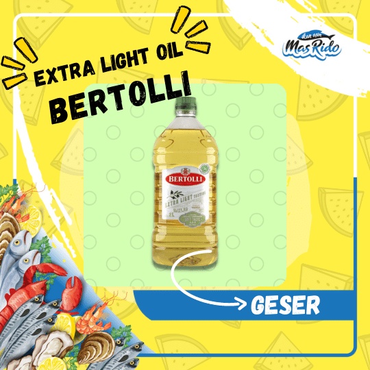 

Minyak Zaitun Bertolli Extra Light Olive Oil Minyak Zaitun Untuk Masak Praktis 2 Liter