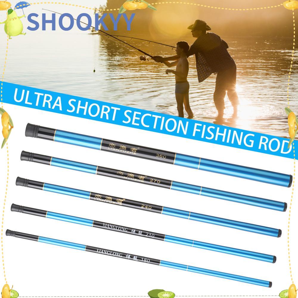 Chookyy 1.8M 2.1M 2.4M 2.7M 3.6M Joran Pancing Travel SuperHard Stream Memancing Aksesoris Casting Teleskopik