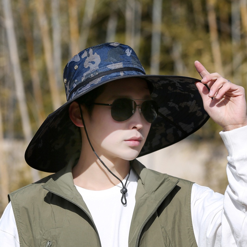 Topi Tabir Surya, Memancing, Topi Pelindung Matahari Pria, Topi Nelayan