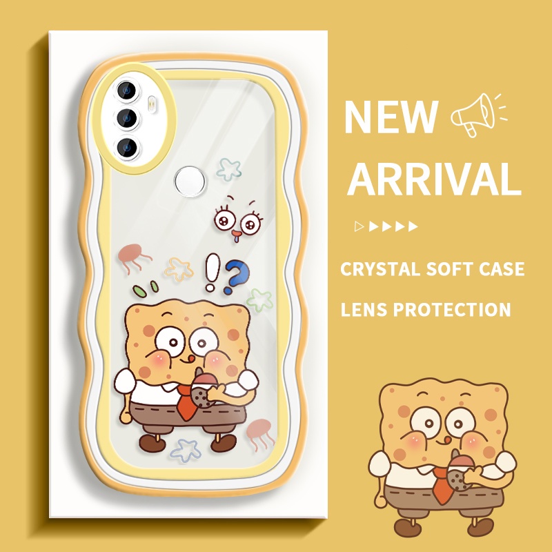 LAPEER Case  For Oppo A53 2020 A11s A33 A32 A53s 4G A39 A57 2016 A57T A54 Casing SpongeBob SquarePan