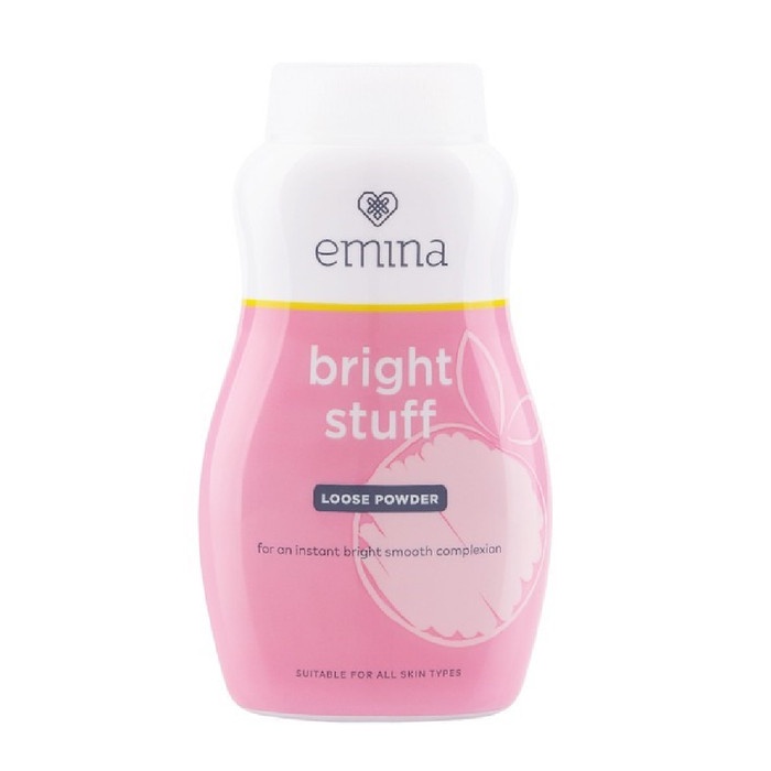 Emina Bright Stuff Loose Powder 55 g | Bedak Tabur