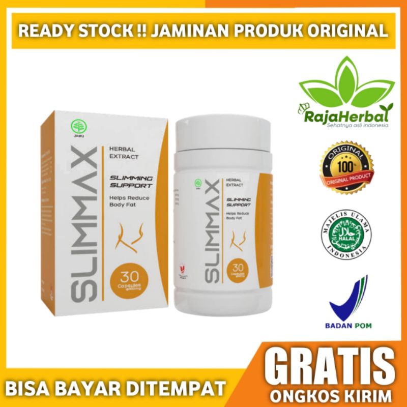(BHJ)NEW SLIMMAX OBAT PELANGSING BADAN DIET ASLI SLIMMAX ORIGINAL(Gratis ongkir)