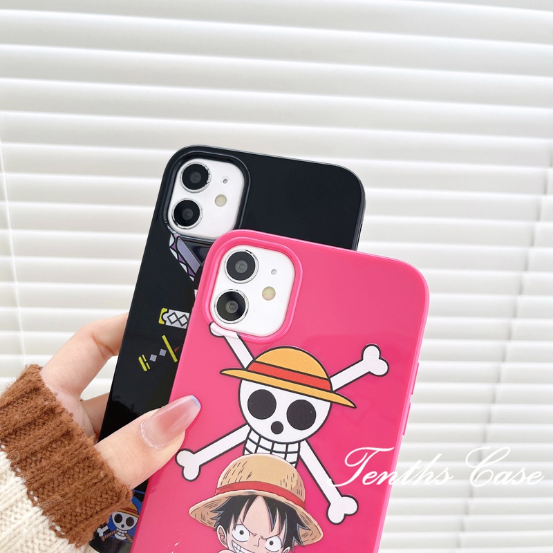 Kompatibel Untuk Iphone14 13 12 11 Pro Max X XR Xs Max8 7 6 6s Plus SE 2020 Soft Cover Gaya Manis Keren Anime Boy Pattern Phone Case