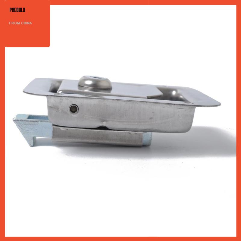 [Predolo] Paddle Lock Stainless Steel Flush Lock Recessed Mount Latch Pengunci Pintu