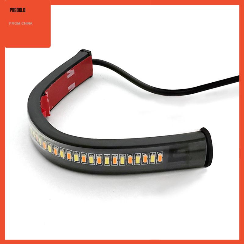 [Predolo] Lampu LED strip strip Sinyal Motor Untuk Kendaraan Jalan Motor