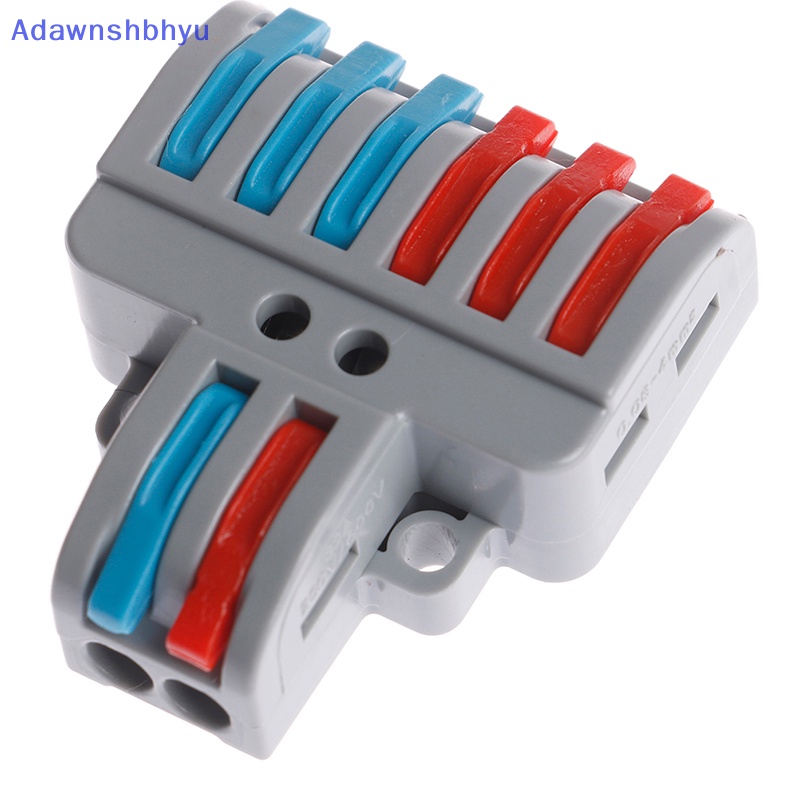 Adhyu Konektor Kawat Mini Cepat Push-in Conductor Terminal Block PCT-222 SPL-62/42 ID