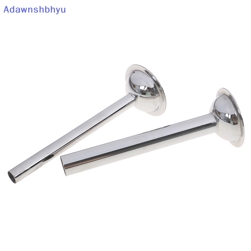 Adhyu 2xStainless Steel Sausage Stuffer Attachment Isian Tabung Cocok Untuk Penggiling Makanan ID