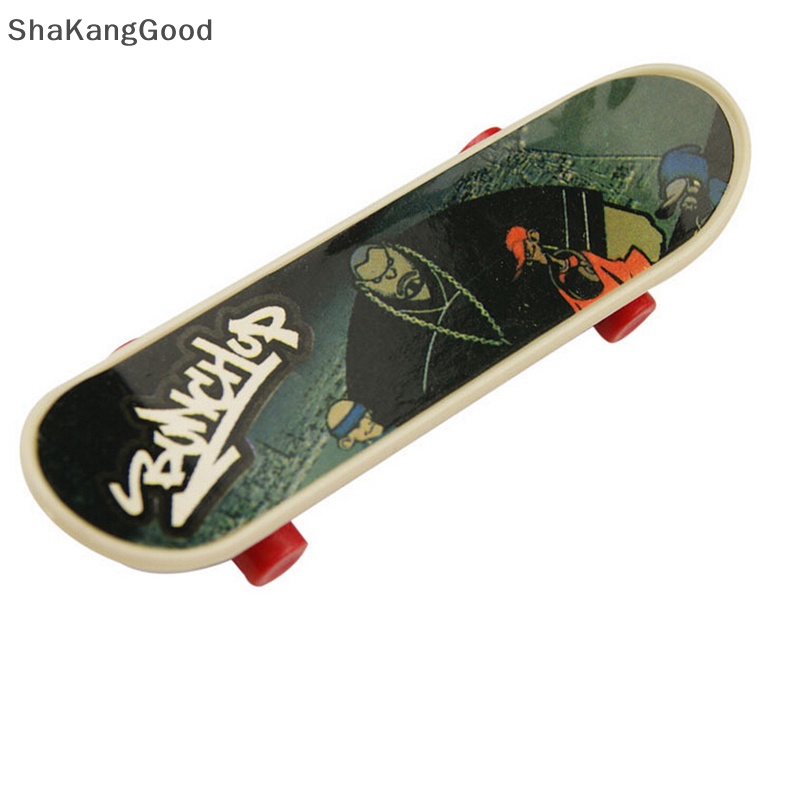 Skid 1X Mini Finger Board Skateboard Novelty Hadiah Mainan Anak Laki-Laki Perempuan Untuk Pesta 3.7 &quot;Sk