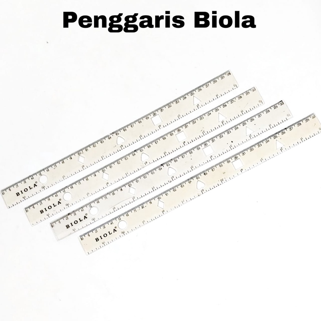 

GG Penggaris Biola 30cm (12pcs)/Garisan/Ruler