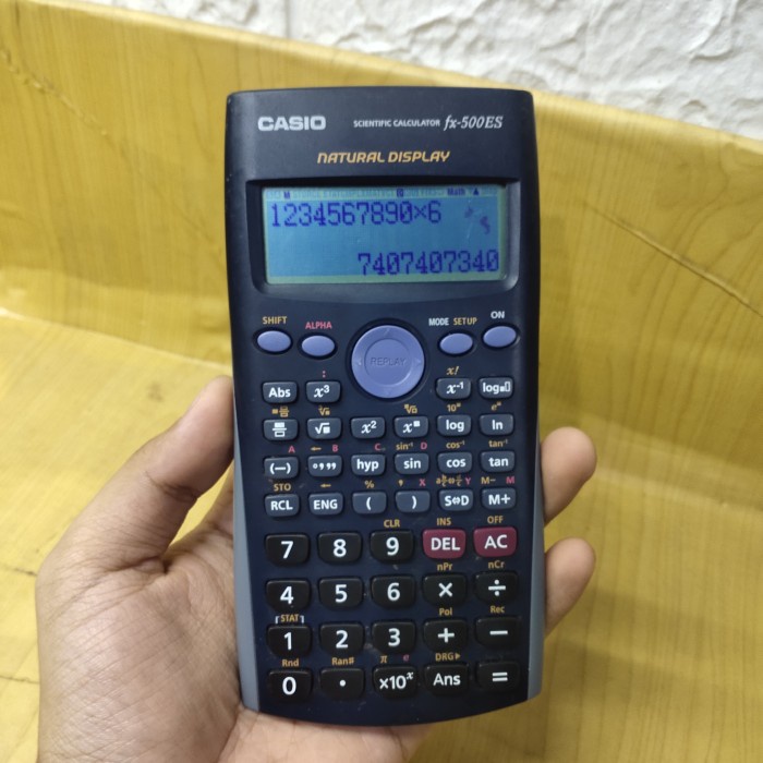 

Casio fx-500ES Scientific Calculator Second