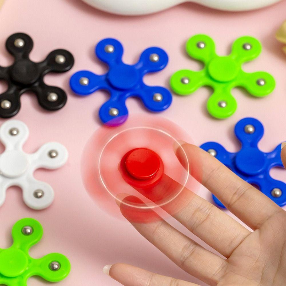 Lanfy Fingertip Gyroscope Menarik 5pcs Rotating Toys Aviation Gyroscope Mainan Untuk Spinner Tangan Gadis