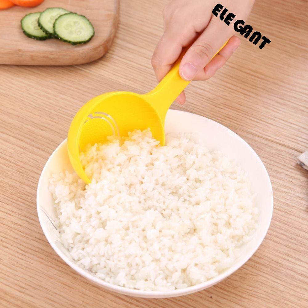 [Elegan] Sendok Sup DIY Peralatan Makan Bayi Setengah Bulat Alat Makan Cetakan Sushi Plastik