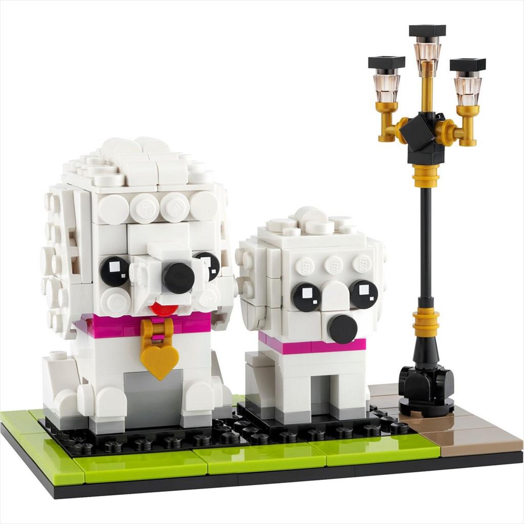 LEGO Brickheadz 40546 Poodles Pets
