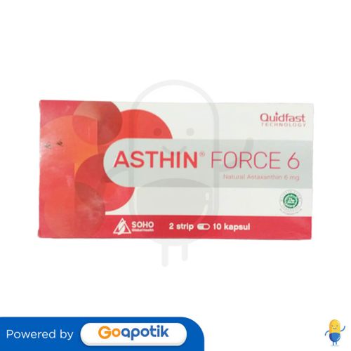 Asthin Force 6 Mg Box 20 Kapsul