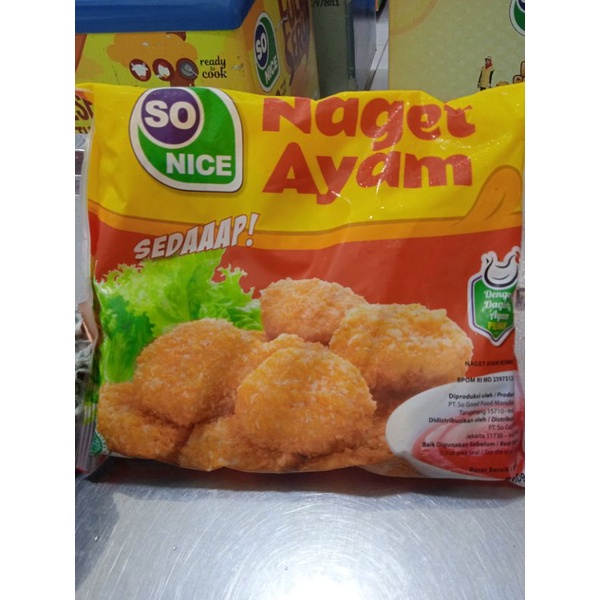 

NUGGET SO NICE 500GR