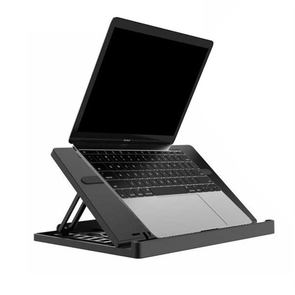 Agustina Holder Laptop Tahan Lama Sudut 6tingkat Alas Penyangga Notebook Untuk Laptop Laptop Cooling Stand