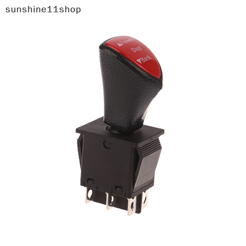 Sho Forward-Stop-Back DPDT 6Pin Latching Slide Rocker Switch AC 250V 6A AC 125V 20A KCD4-604-6P Aksesoris Saklar Mobil N