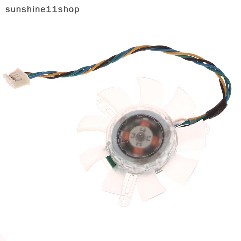 Sho 45MM Kipas Pendingin Lubang Pitch 39mm MGT5012LR-W10 4kawat Tenang Graphics Card Fan N