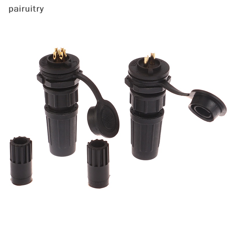 Prt 1Pcs Aviation Connector Plastik Colokan Anti Air Socket IP68 Konektor Pantat PRT