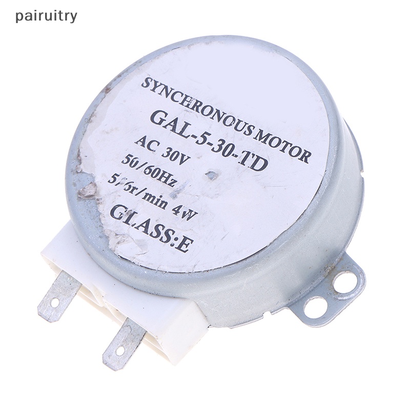 Prt AC 30V Microwave Oven Synchronous Meja Putar Motor Tray Motor Compatible Dengan Galanz Microwave Oven GAL-5-30-TD 4W Aksesoris PRT