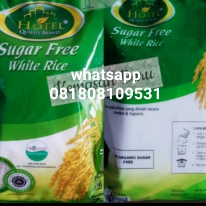 

Bisa COD Beras Sugar Free Hotel 2 kg ORI