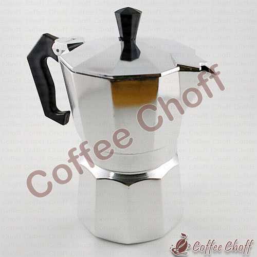 

Teko Kopi/ Espresso Pot /Moka Pot Alumunium 3 cup ESPRESSO KOPI manual