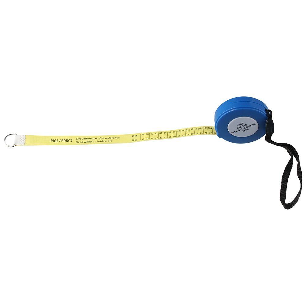 TOP Weight Measuring Tape Portable Berat Badan Alat Pertanian Badan Hewan