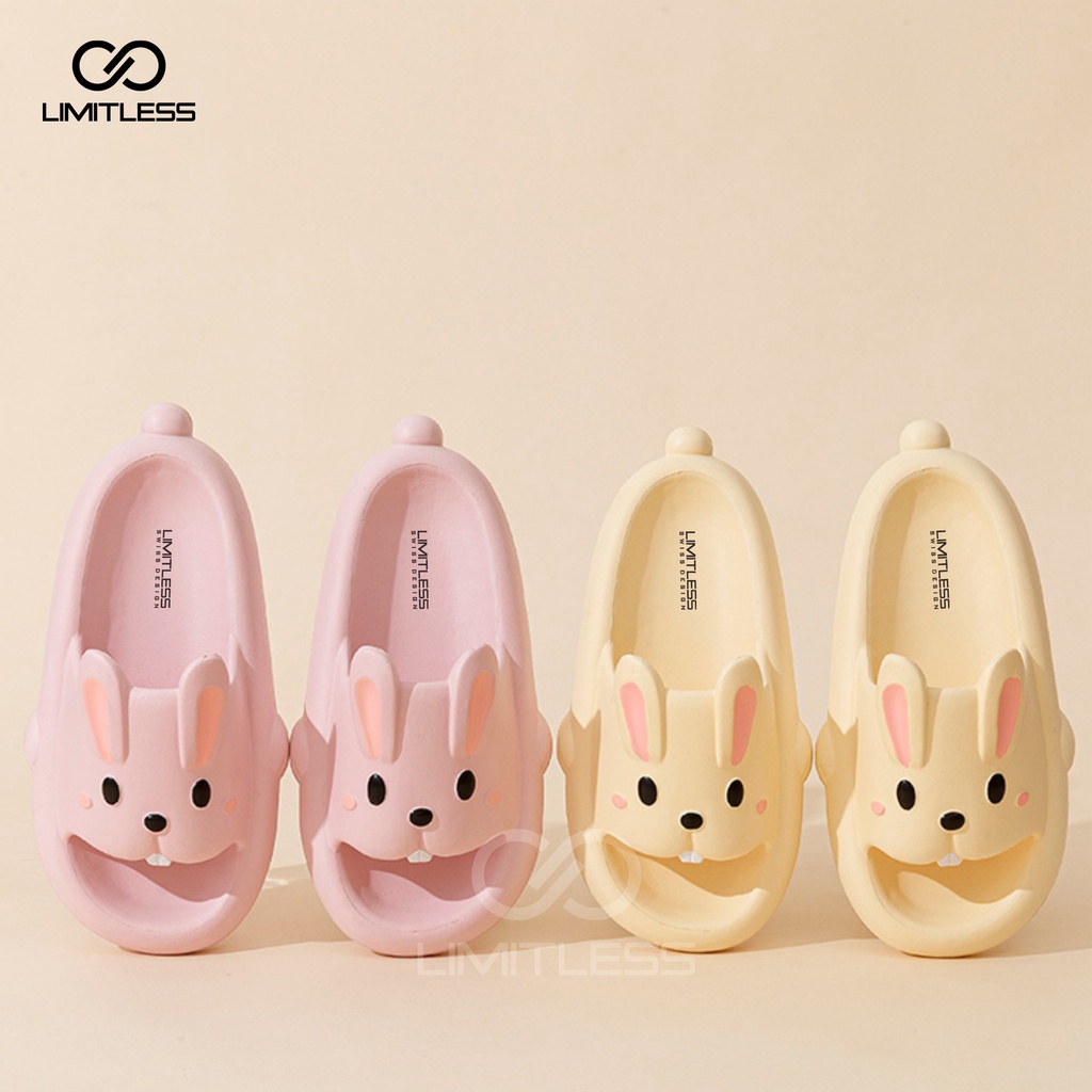 Sendal Kelinci Rabbit Anak Perempuan Lucu Rumah Terbaru 2023 Sandal Anak Kelinci Empuk Korean Style