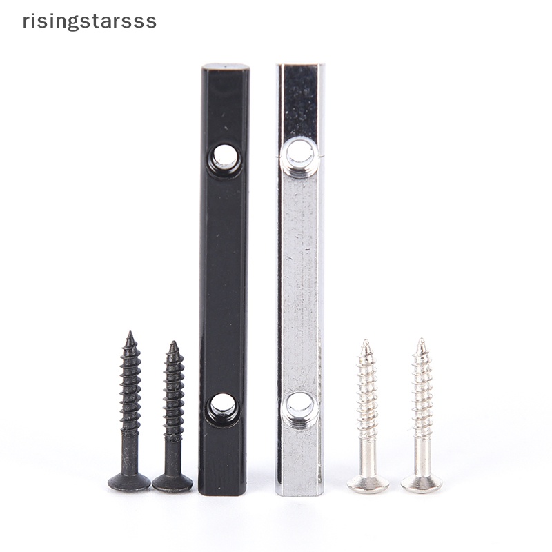 Rsid Span-new Metal Electric Guitar String Holder Bar Dengan 2buah Sekrup Aksesoris Gitar Jelly