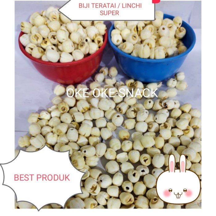 

Bongkar Gudang~Bisa COD Biji Teratai /Lienchi /Lotus Seed Super Quality 1000gram