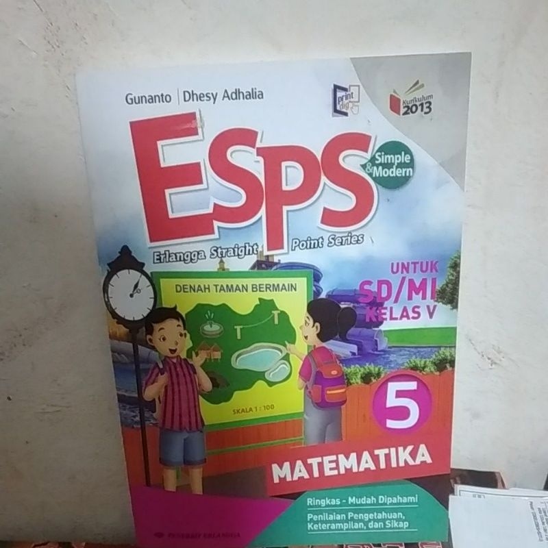 

ESPS UNTUK SD/MI 5 MATEMATIKA GUNANTO