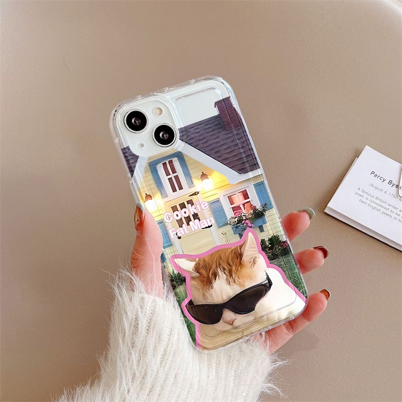 Casing Kucing Anjing Keren Untuk Oppo Realme C11 C3 C1 C20 C20A C21 C21Y C25 C25S C25Y C12 C15 10 9i 8i 8Pro 6i PH 5i 5s 9i U1 Reno 8 7 Lite Narzo 30 20 30A Airbag Shockproof Cover
