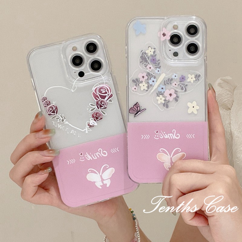 Untuk Huawei Y7A Y9s Nova9 7 7i 7se 6se 5T 4e 3i Y9 Prime2019 Honor 8x Angel Eye Butterfly Flower Casing Ponsel