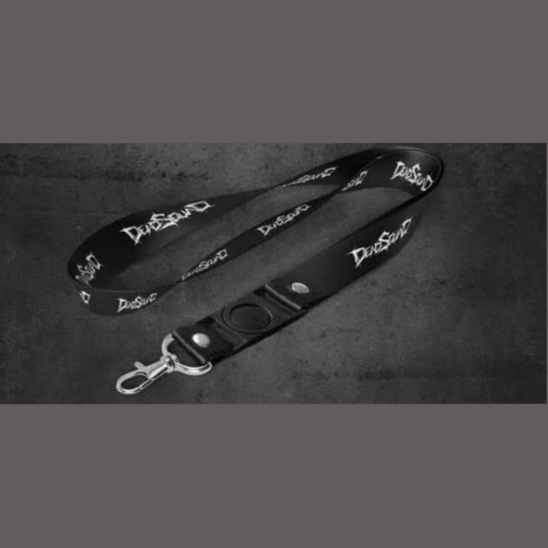 

lanyard DEADSQUAD logo tulisan / gantungan kunci dead squad / tali lanyard band metal / gantungan kartu nama name tag