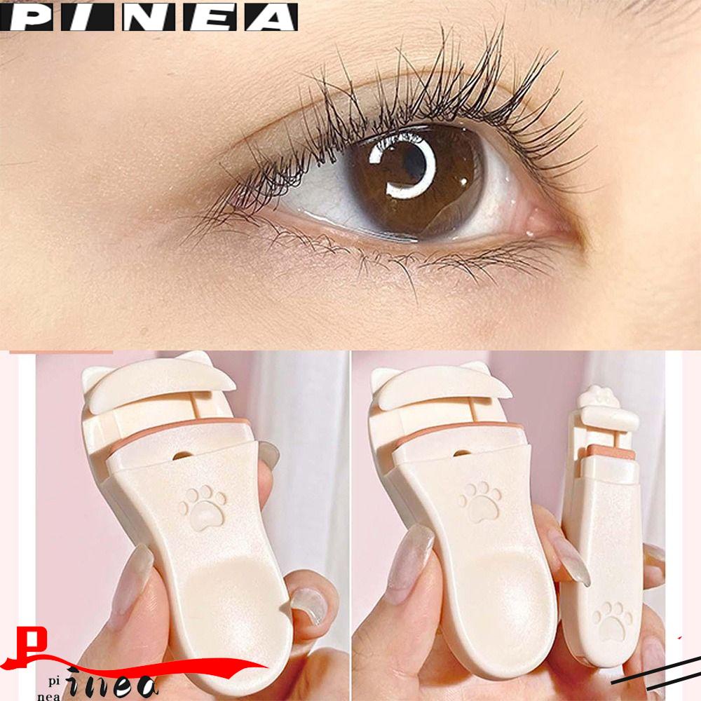 Nanas 2Pcs /Set Penjepit Bulu Mata Portable Silicone Pads Tahan Lama Curl Corner Lashes