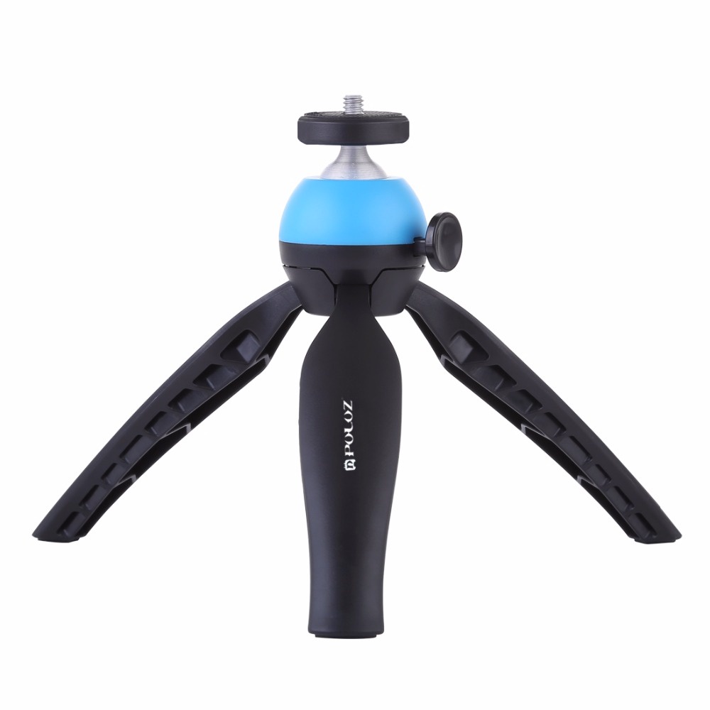 Pocket Mini Tripod Mount Dengan Ball Head &amp; Phone Clamp 360derajat Untuk Smartphone