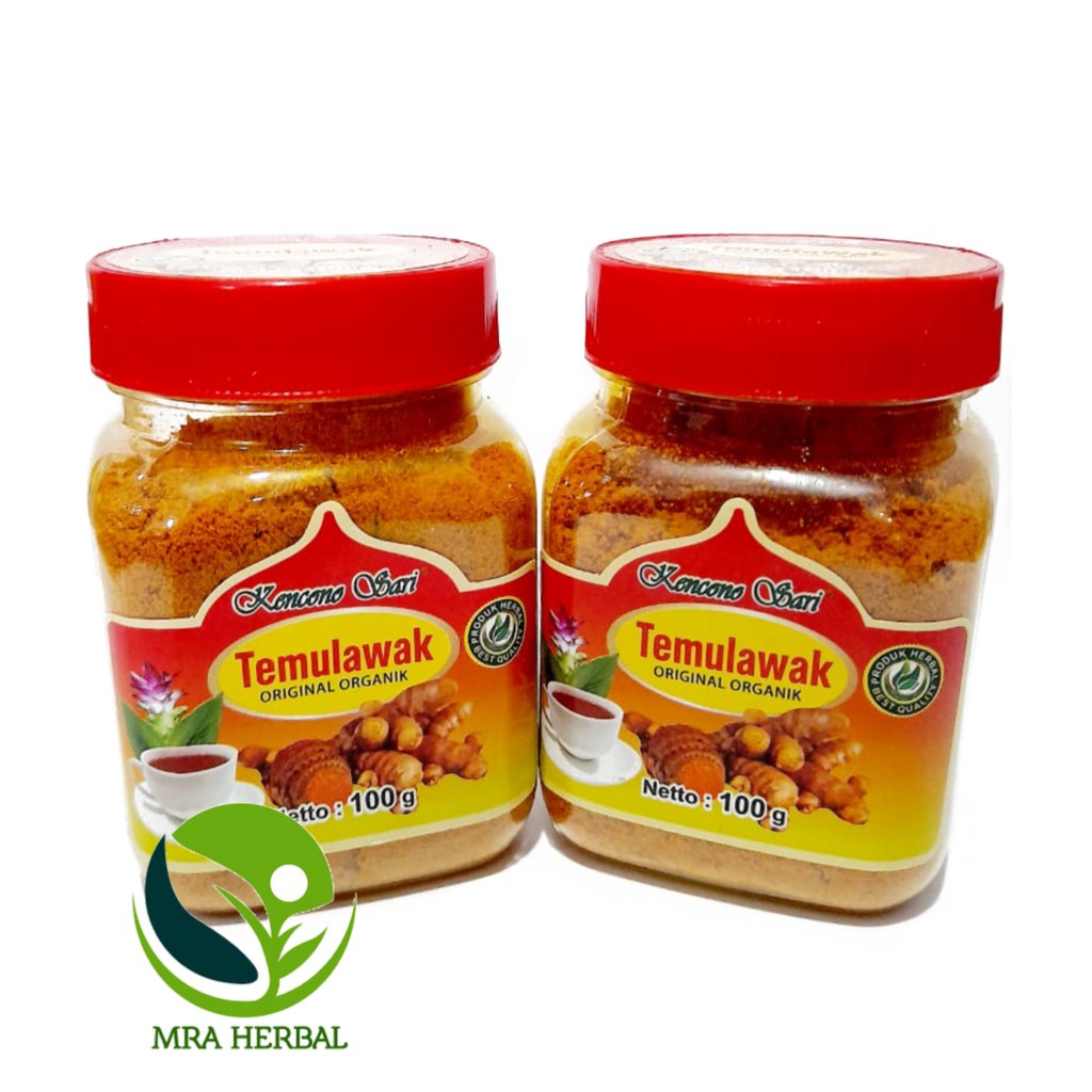 

Temulawak Organik Kencono Sari Bubuk Jamu 100 gr