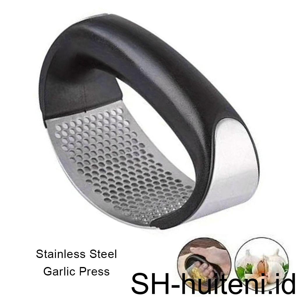 Garlic Presses Ginger Crusher Parutan Sayur Serbaguna Stainless Steel Tahan Karat Perlengkapan Masak Chopper Kitchen Gadget