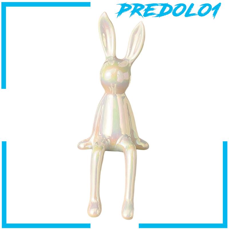 [Predolo1] Patung Kelinci Angka Hewan Lorong Paskah Kamar Tidur Kantor Bunny Statues