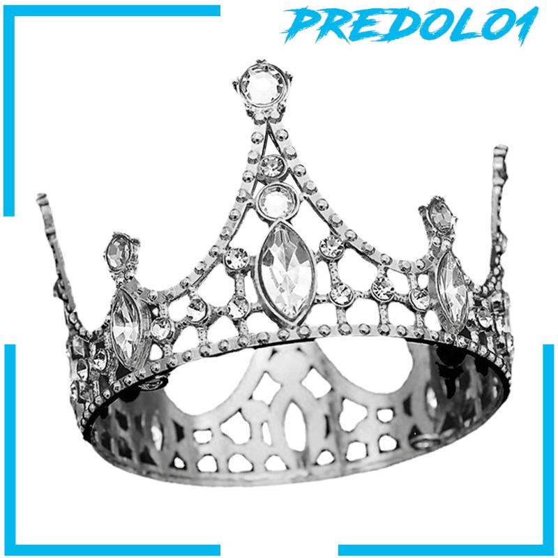 [Predolo1] Ikat Rambut Tiara Modern Tiara Headpieces Untuk Pesta Bertema Pernikahan Ulang Tahun