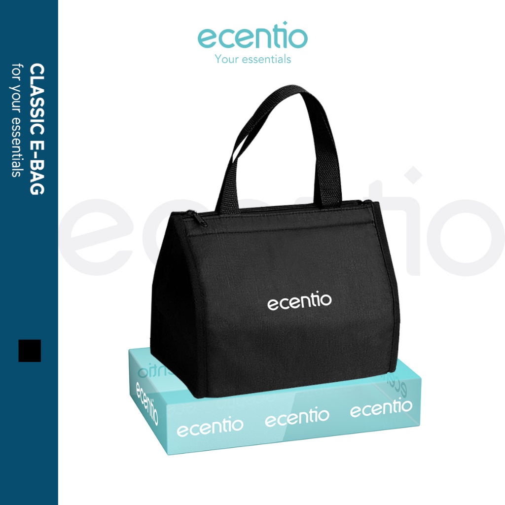 ecentio Lunch Bag Tas Bekal Tas Tote Cooler /Portable Kotak Makan lunch bag/tas/penyimpan suhu panas