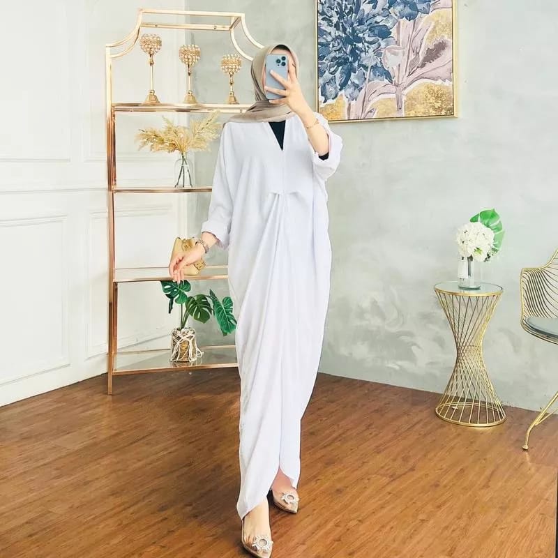 KAFTAN CRINKLE JUMBO GAMIS CRINGKEL AIR FLOW ANTI KUSUT SAHARI MAXY DRESS KEKINIAN SYARI TERBARU PATRA