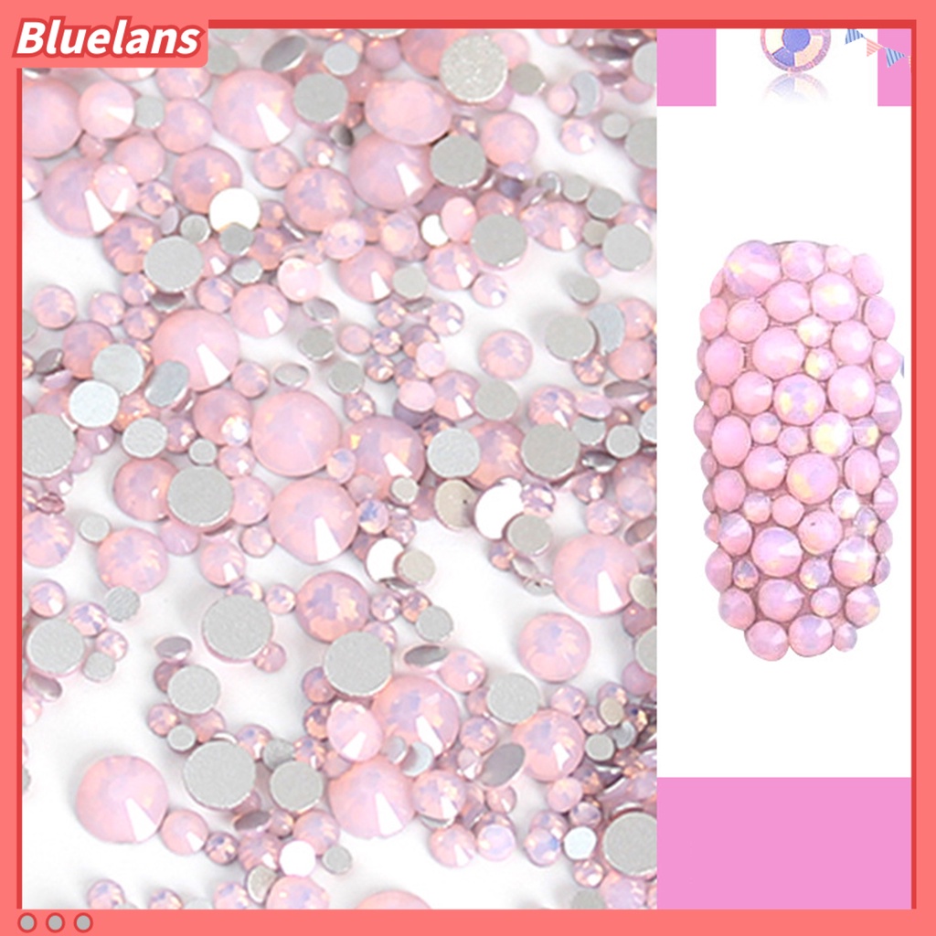 [BLM] Hiasan Kuku Nail Art Rhinestones Sparkling Pretty Dekorasi Kuku Flat Back Clear Strass Stones Untuk DIY