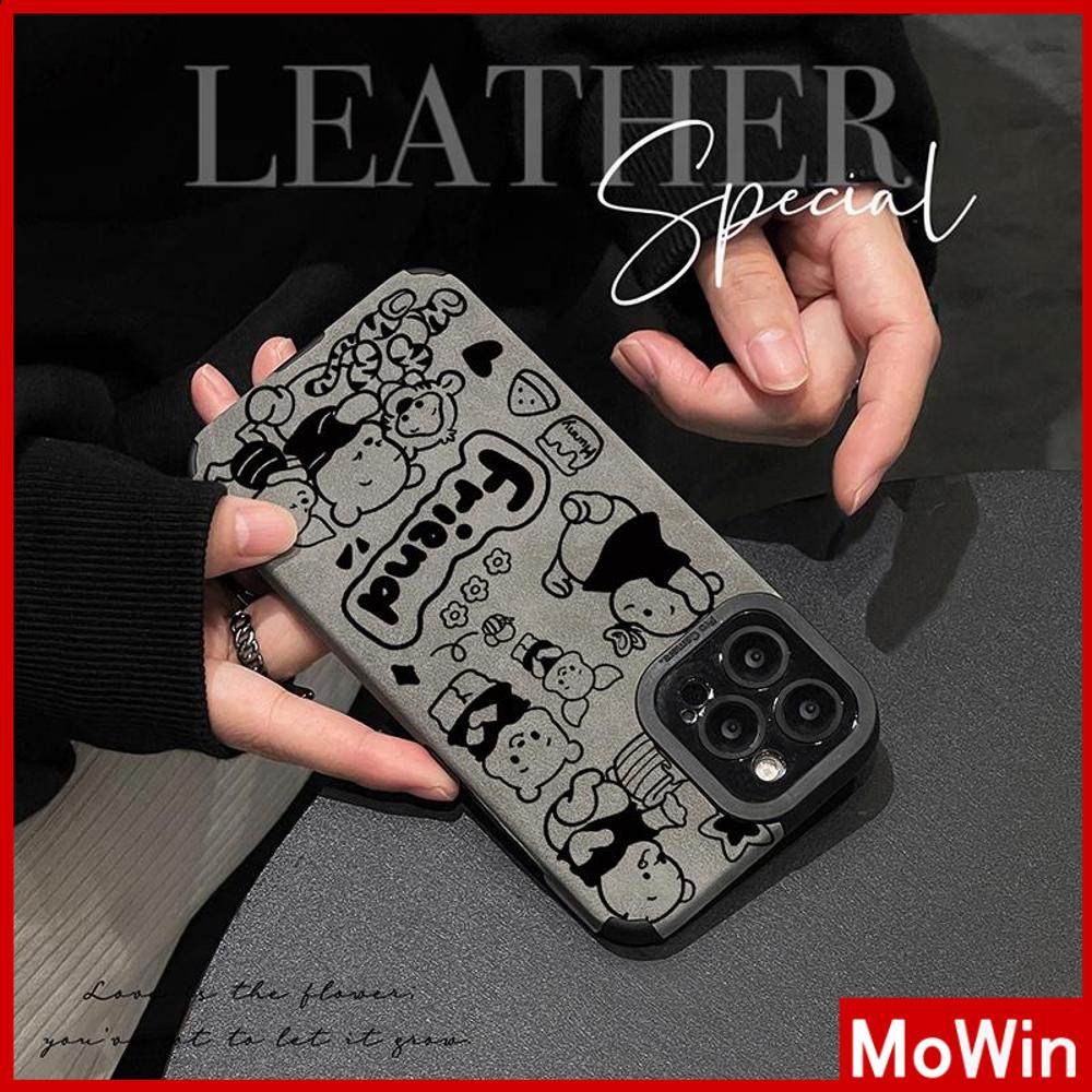 Case iPhone 14 Pro Max iPhone Case Murid Stiker Suede Shockproof Kamera Case Pelindung Karakter Kartun Lucu Kompatibel dengan iPhone 13 Pro max 12 Pro Max 11 xr xs max 7Plus 8Plus