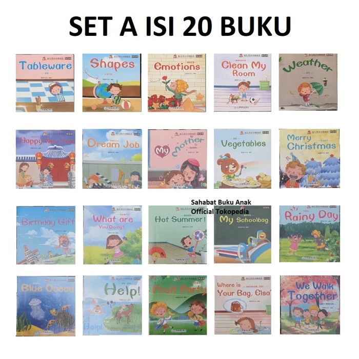 Harga English Story Book SET 60 Buku Buku Anak Story Terbaru Des 2025 ...