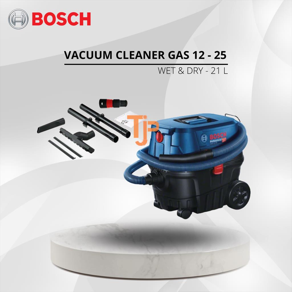 BOSCH VACUUM CLEANER GAS 12-25 WET &amp; DRY - 21 L PN.060197C0K0