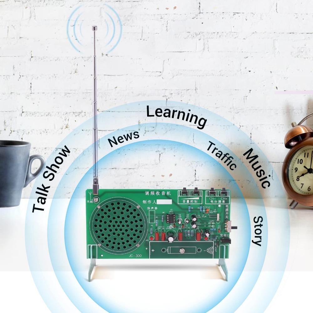 POPULAR Populer Radio FM 65-108mhz Siswa Fisika Elektronik Elektronik Aksesoris Las