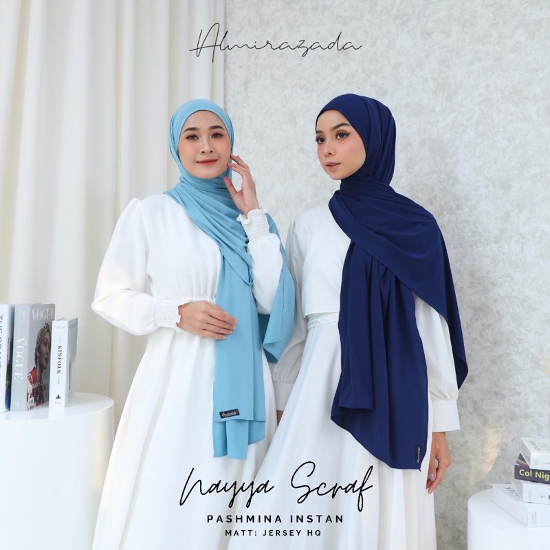 Pashmina Instan Jersey Premium Nayya Scraf By Almirazada