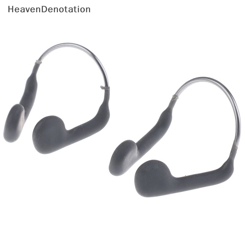 [HeavenDenotation] 1pc Kawat NoseClip No-skid Silikon Lembut Untuk Renang Diving Olahraga Air HDV